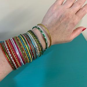 NYC 🌷Lot of 30 pieces bangles 🌼 boho